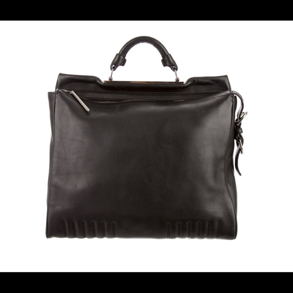 Black leather 3.1 Phillip Lim Ryder satchel